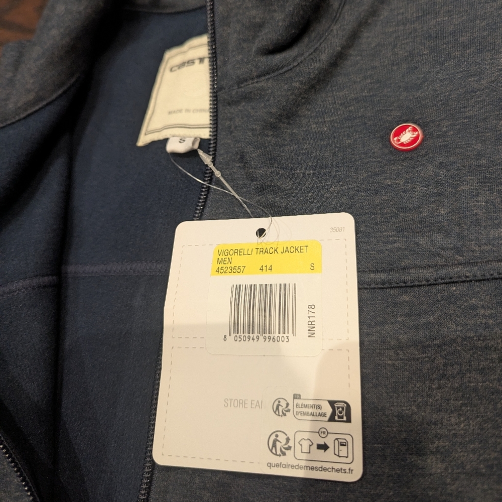 Men's Castelli 'Vigorelli' Track Jacket - Picture 4 of 5